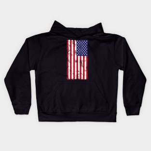 American Flag Distressed Kids Hoodie